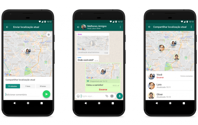 Whatsapp libera função que envia localização ao vivo por até oito horas; saiba como usar