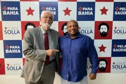 Jorge Solla (PT) Reforça Apoio a Doutor Roberto Santos na Liderança do PT em Madre de Deus