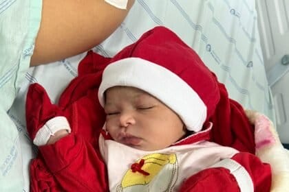 Primeiro bebê do CPN do Hospital Regional Mário Dourado Sobrinho, em Irecê.