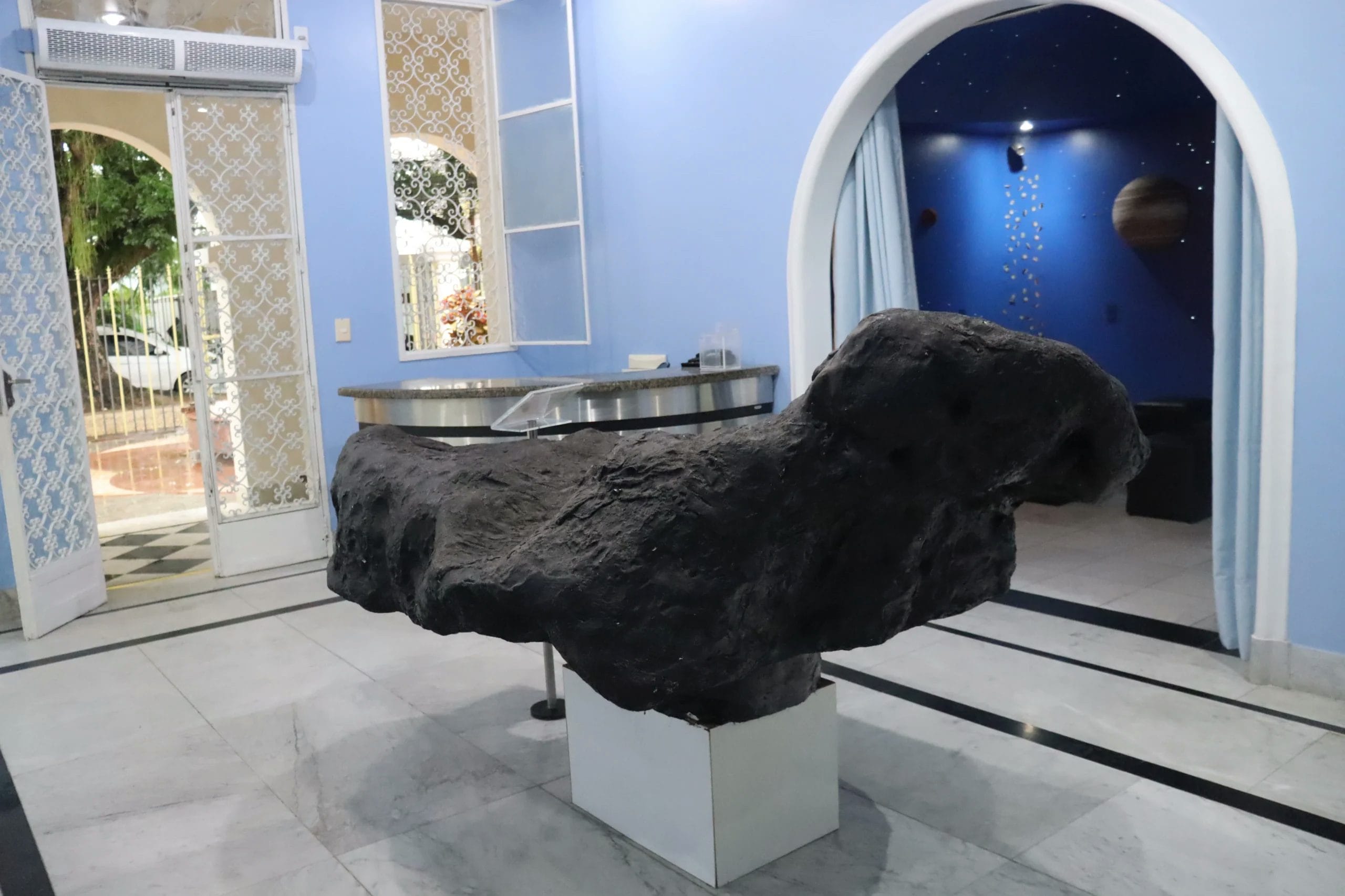 Meteorito bendegó: destaque na exposição do museu geológico