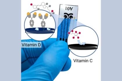 Chip bioeletrônico detecta vitaminas C e D na saliva em tempo recorde de menos de 20 minutos