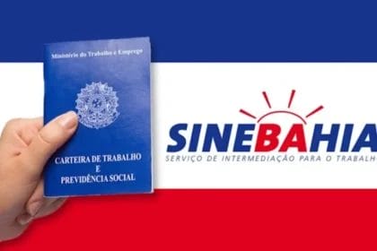SineBahia informa as vagas para esta Terça-feira (23/04)