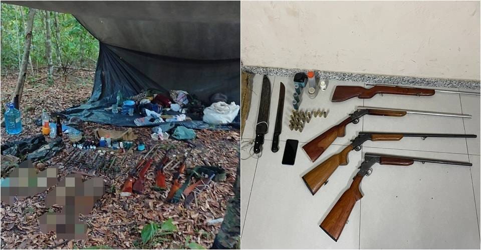 Suspeito detido com seis animais mortos e armas em caça ilegal na Bahia, Belmonte