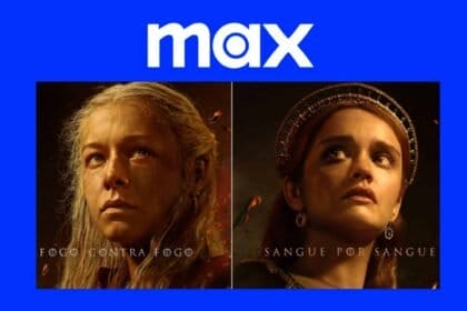 Montagem com pôsteres da série Casa do Dragão, que está entre lançamentos da Max na semana entre os dias 10 e 16 de junho