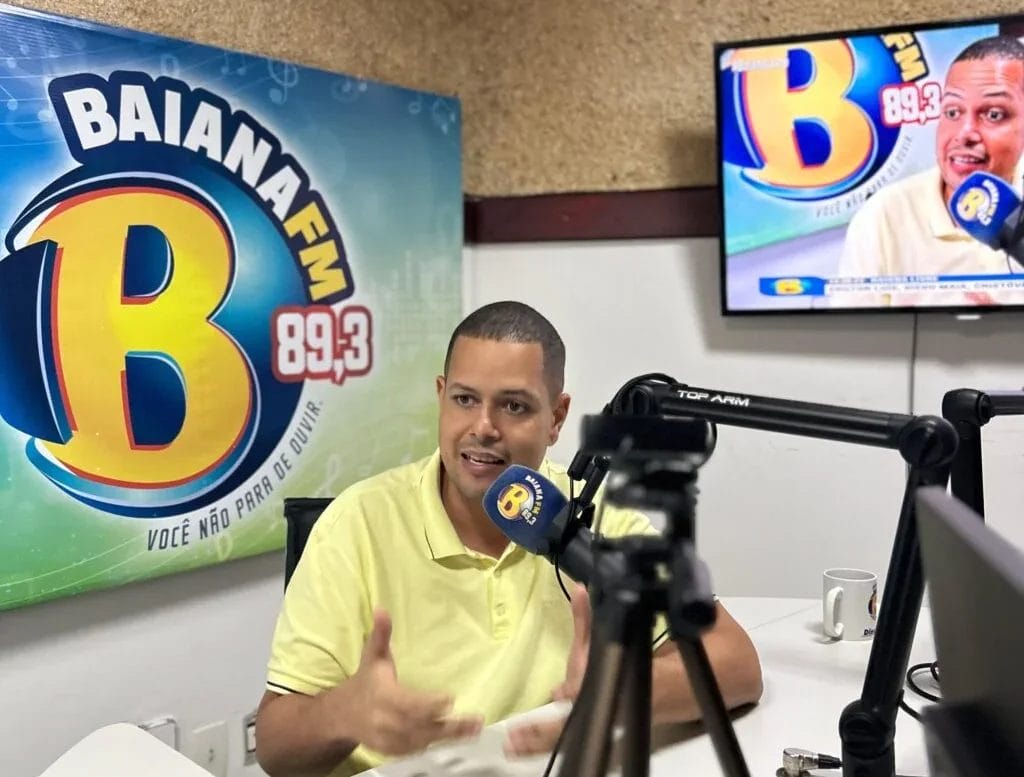 Diego Maia se Licencia da Rádio Baiana para Disputar Eleição em Candeias