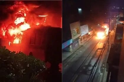 Incêndio em ônibus: São Marcos, Salvador