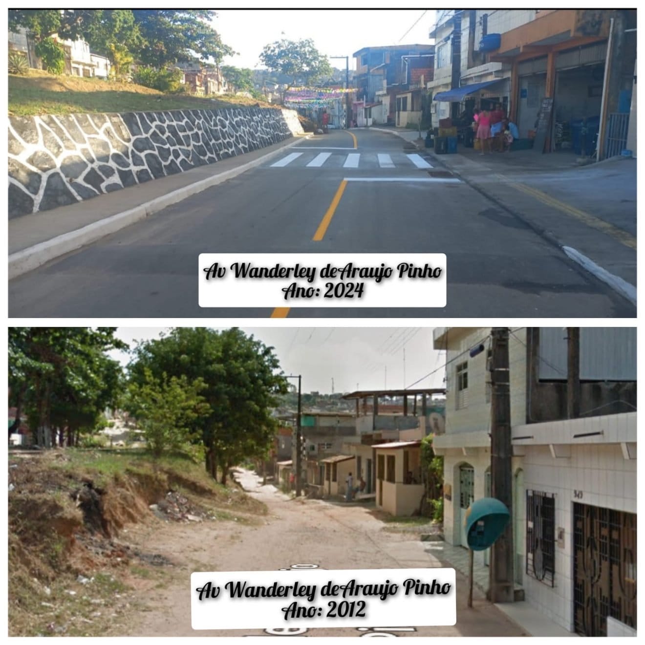 Avenida Wanderley de Araújo Pinho: de rua deserta a via movimentada