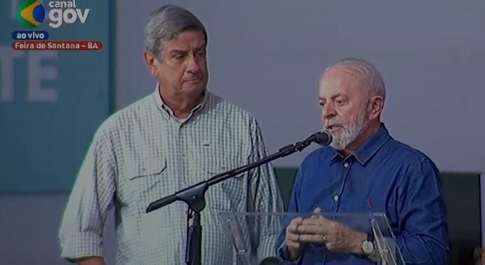 Com rejeição em alta, Colbert é vaiado em evento do governo federal em Feira e Lula intervém: "É muito desagradável"